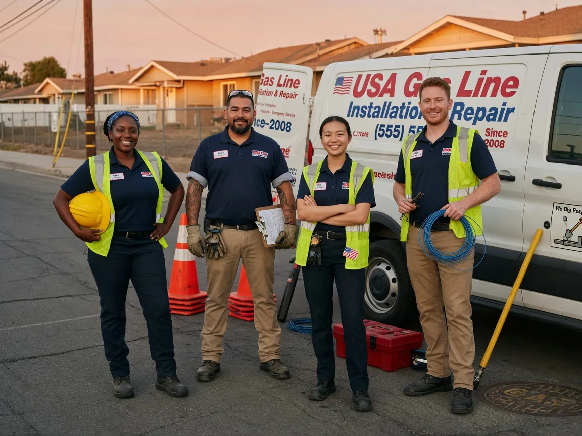 Gas Line Installation company in Caldwell, TX